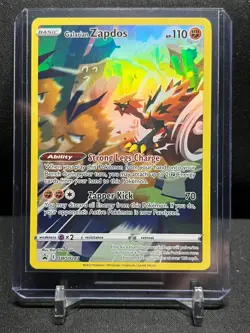Galarian Zapdos SWSH283 Holo Black Star Promo Pokemon 2023 Sword & Shield NM - Image 1