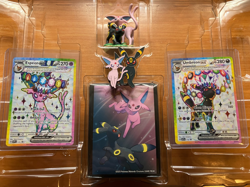 Pokemon TCG - Umbreon ex 176 & Espeon ex 175 Prismatic Evolutions Set New - Image 1