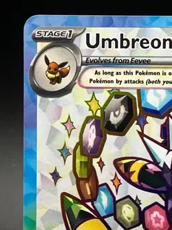 Pokemon TCG - Umbreon ex 176 & Espeon ex 175 Prismatic Evolutions Set New - Image 4