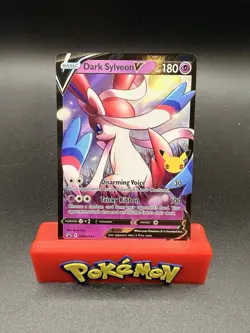 Pokemon TCG - Dark Sylveon V - SWSH134 - Black Star Promo - Celebrations NM-M - Image 1