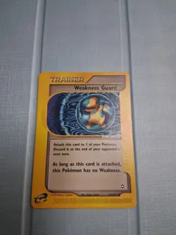 Pokemon Weakness Guard #141/147 Trainer Aquapolis NM Fast Ship - Image 1