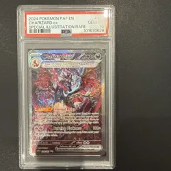 Pokemon Charizard ex Paldean Fates Special Illustration Rare #234 PSA 10 - Image 1