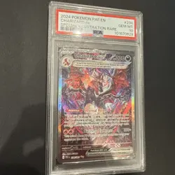 Pokemon Charizard ex Paldean Fates Special Illustration Rare #234 PSA 10 - Image 2