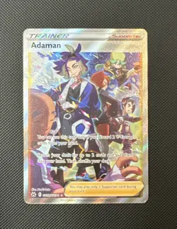 Adaman GG57/GG70 Crown Zenith Pokemon TCG Trainer Galarian Gallery NM - Image 1