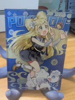 NON TCG Pokemon Elf Eif Origin Collection Trainer Lillie Vulpix Acrylic Case Hit - Image 1