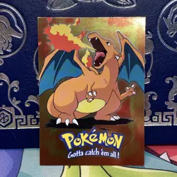 Topps Pokemon Charizard - E6 HOLO Foil (Blue Logo) NM - Image 1