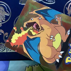Topps Pokemon Charizard - E6 HOLO Foil (Blue Logo) NM - Image 3