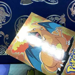 Topps Pokemon Charizard - E6 HOLO Foil (Blue Logo) NM - Image 5