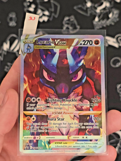 Lucario VSTAR #SWSH291 Pokemon Promo - Pokemon TCG: SwSH - Crown Zenith NM Holo - Image 2