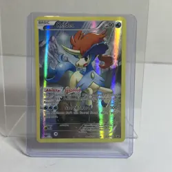 Pokemon TCG Keldeo XY118 Full Art Mythical Collection Black Star Promo Holo NM - Image 1