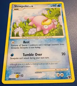 Pokemon - Slowpoke 82/106 - DP Great Encounters - Vintage 2008 - LP - Image 2