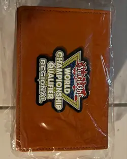 Yu-Gi-Oh! Regional Qualifier Top 8 Orange Deck Box, Sealed - Image 1