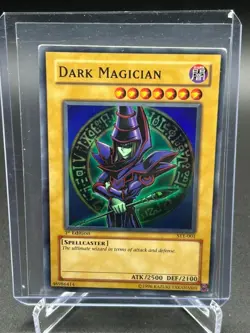 Yugioh TCG Dark Magician SYE-001 1st Edition LP - Image 1