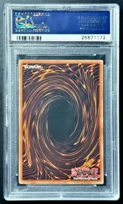 2002 Yugioh EXODIA THE FORBIDDEN ONE LOB-124 Original Unlimited PSA 10 Gem Mint - Image 2