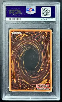 2002 Yugioh RED-EYES B. DRAGON LOB-070 Original Unlimited Ultra Rare PSA 9 Mint - Image 2