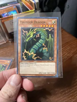 Yu-Gi-Oh Thunder Dragon MRD-EN097 Metal Raiders Unlimited Edition - Image 2