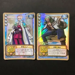 S5589 Hina & Smoker Holo Japanese One Piece Card Game Retro Vintage YM9 - Image 1