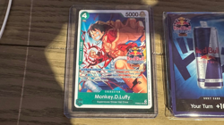 SEALED Red Bull Double Don!! One Piece Card Game Promo Monkey D. Luffy + Sticker - Image 2