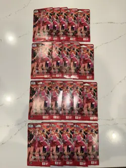 One Piece Card Game EB-03 Heroines Sleeved Booster Pack - Lot of 20 - In Hand! - Image 1