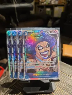 • Emporio.Ivankov • ST12-010 SR Starter Deck 12 Holo Foil One Piece TCG NM - Image 1