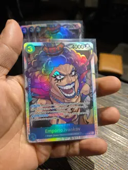 • Emporio.Ivankov • ST12-010 SR Starter Deck 12 Holo Foil One Piece TCG NM - Image 3
