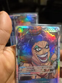 • Emporio.Ivankov • ST12-010 SR Starter Deck 12 Holo Foil One Piece TCG NM - Image 4