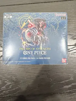 One Piece Pillars of Strength Booster Box OP-03 100% Authentic Factory Sealed - Image 1