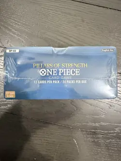 One Piece Pillars of Strength Booster Box OP-03 100% Authentic Factory Sealed - Image 5