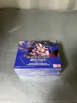 One Piece TCG OP-14 The Azure Sea's Seven Booster Box (New & Sealed) - Image 1