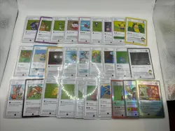 28 Different Card Lot Pokkedo V2 Includes Tyranitar Holo + Derpy Fan Art Cards - Image 1