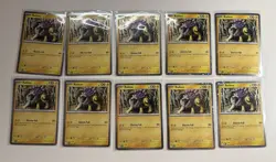 Raikou- Cosmo Holo 048/132 Mega Evolution Holo 10 Cards Lot Pokemon TCG NM - Image 1