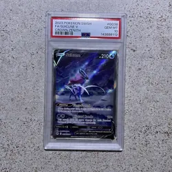 Suicune V GG38/GG70 Crown Zenith Rare Pokemon Card PSA 10 GEM MINT - Image 1