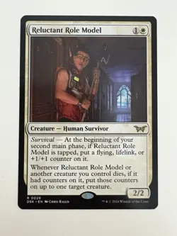 Reluctant Role Model MTG Magic the Gathering Card NM Near Mint DSK - Image 1