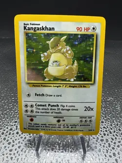 Pokemon TCG Kangaskhan Jungle Holo Card 5/64 Unlimited Rare - Image 1