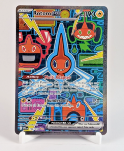Rotom ex 126/094 SAR (Art Rare) Phantasmal Flames ME02 Pokemon Card Holo NM/M - Image 1