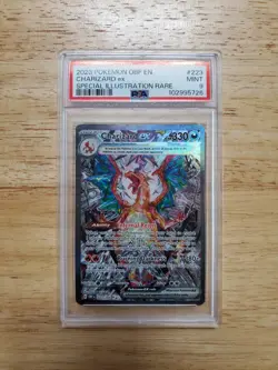 Pokemon PSA 9 MINT 2023 Charizard Ex 223 Obsidian Flames SIR Card - Image 1