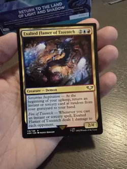 Exalted Flamer of Tzeentch Warhammer 40000 Rare Creature 119/168 EN Reg MTG - Image 1