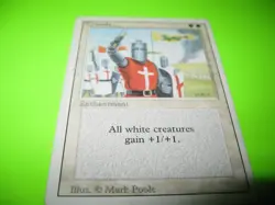 MTG Crusade Revised Edition Regular Rare - Image 1
