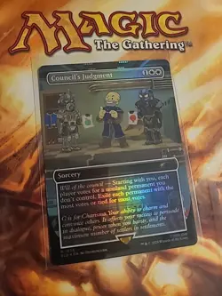 Council's Judgment Foil Borderless MTG Secret Lair - NM - Image 1