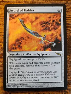 Sword of Kaldra Mirrodin Regular - Image 1