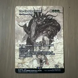 The Cloudsea Djinn - Nyxbloom Ancient (Showcase) #16 Regular FCA MTG - Image 1