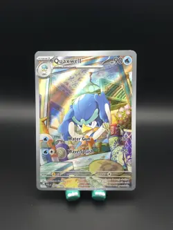 Pokemon TCG Quaxwell 207/193 Sv02: Paldea Evolved Holo NM - Image 1