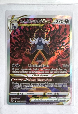 Hisuian Samurott VSTAR GG52/GG70 Crown Zenith Galarian Gallery Pokemon - Image 1