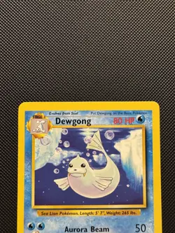Pokemon TCG Dewgong 25/102 Base Set Uncommon Near Mint 1999 WoTC - Image 3