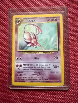 Espeon 1/75 Neo Discovery Holo Rare Pokemon Card-1995-2001 - Image 1