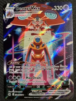 2023 Pokemon SWSH Crown Zenith Deoxys VMAX Galarian Gallery #GG45/GG70 - Image 1