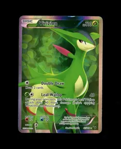 2011 Pokemon NOBLE VICTORIES VICTORIES VIRIZION FULL ART HOLO 97/101! PLAY WEAR - Image 1