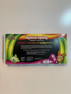 Pokemon Mythical Squishy Premium Collection Booster Promo Box Mew Celebi Victini - Image 2