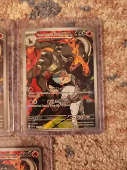 Pokemon Destined Rivals Team Rocket's Houndoom 3x Lot Great Condition - Image 3