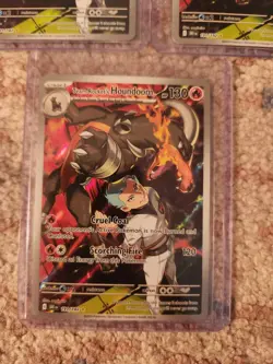 Pokemon Destined Rivals Team Rocket's Houndoom 3x Lot Great Condition - Image 4